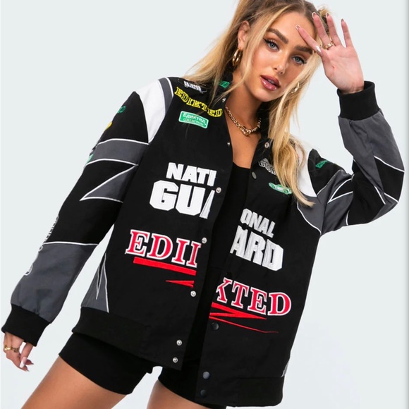 Edikted Rally Patch Jacket - Picture 2 of 3